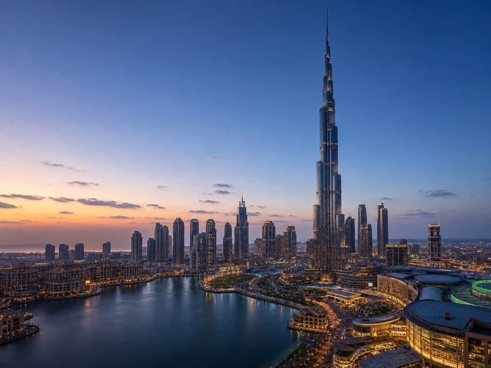 Burj Khalifa and Downtown Dubai